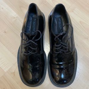 Retro! Kenneth Cole 🖤black patten leather shoes